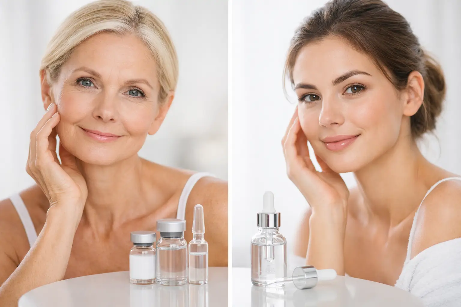 Botox oder Hyaluron - der Unterschied